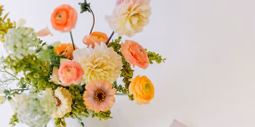 Flower Arranging Workshop + Floral Painting Class