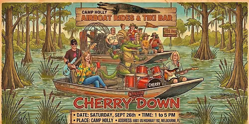 CHERRY DOWN - CAMP HOLLY - Sat Sep 26 - 1 to 5 pm