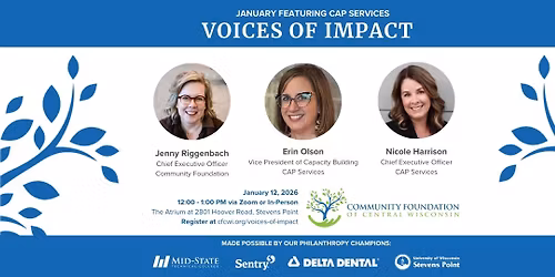 Voices of Impact with CAP Services and the Community Foundation