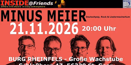 MINUS MEIER live @ Burg Rheinfels
