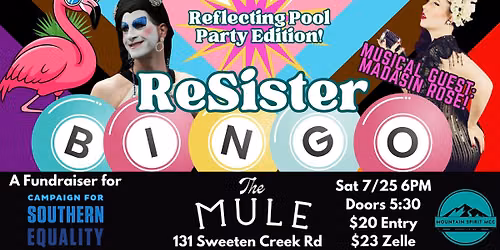 Resister Drag Bingo Benefiting Campaign for Southern Equality