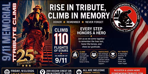 9\/11 Memorial Tribute Climb - 25th Anniversary