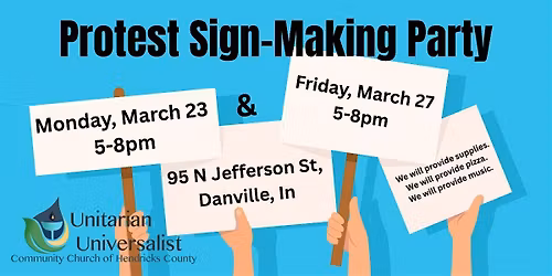 Protest Sign-Making Party