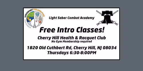 Free Intro to Light Saber Combat Classes