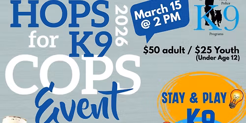 2026 Hops for K9 Cops