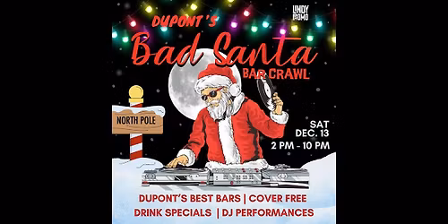 Dupont's Bad Santa Bar Crawl
