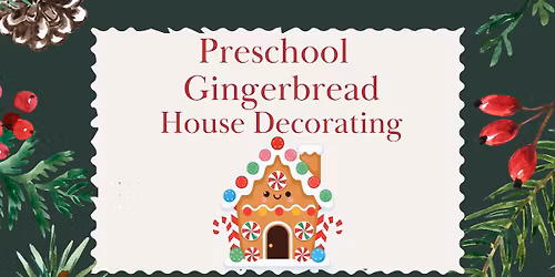 Tiny Tots Gingerbread Making House Decorating