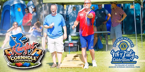 2026 La Crosse Riverfest Cornhole Tournament - DOUBLE HEADER SATURDAY