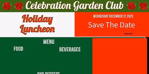 Garden Club Holiday Luncheon