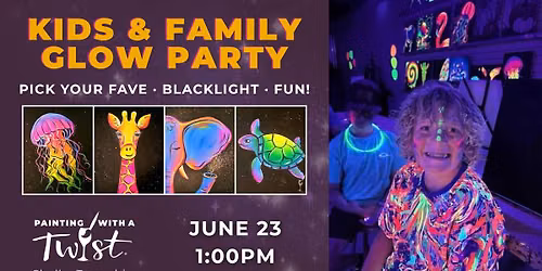 Kids Neon Paint Party: Summer Family Fun!