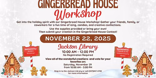 Gingerbread House Workshop
