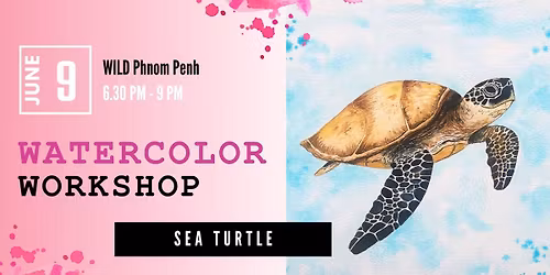 Watercolor workshop - Sea Turtle