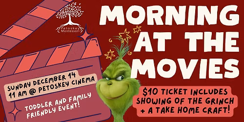 Morning at the Movies! PMCH Fundraiser @ Petoskey Cinema