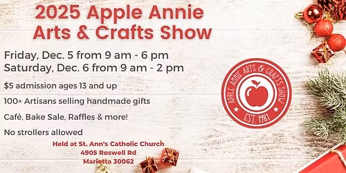 2025 Apple Annie Arts & Crafts Show