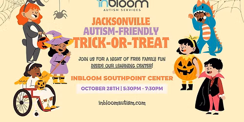 Autism-Friendly Trick or Treat Event in Jacksonville, FL