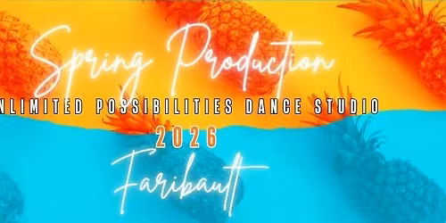 UPDS Faribault Presents - Tropical Vibes - Spring Production 2026