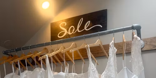 Holiday Bridal Sample Sale \ud83c\udf84