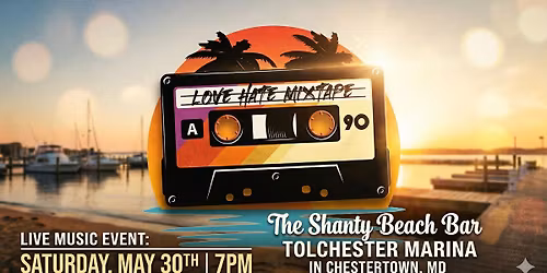 LHM debuts @ The Shanty Beach Bar at Tolchester Marina! (Chestertown, MD)
