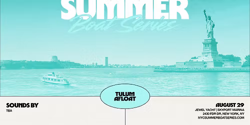 NYC Summer Boat Series - 08.29