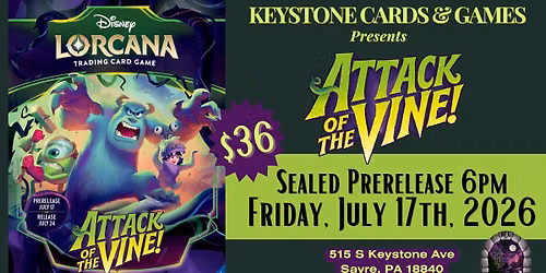 Attack of the Vine Prerelease!!!