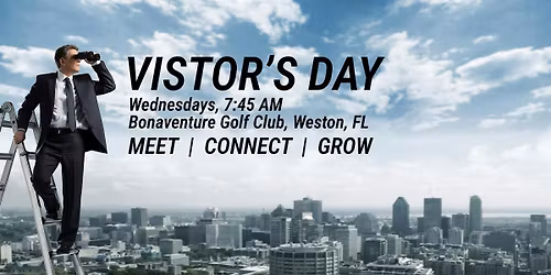 VISTOR'S DAY  - April 29th