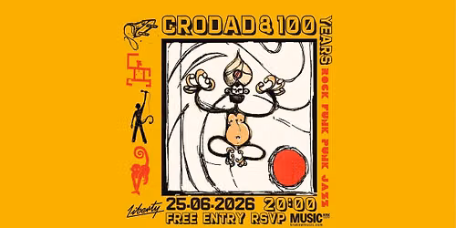 CRODAD & 100 YEARS LIVE @LIBERTY | FREE ENTRY - RSVP