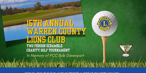15th Annual Warren County Lions Club Charity Scramble
