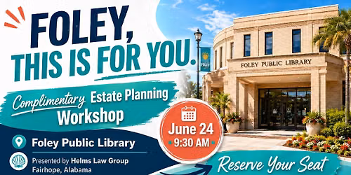 Complimentary Estate Planning Workshop