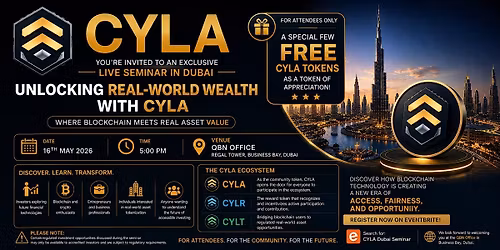 CYLA Dubai Seminar  \u2013 Discover the Future of Real-World Asset Investing