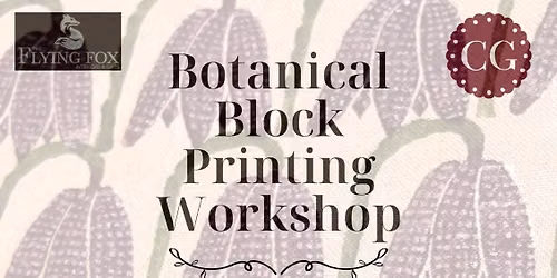 Block Print A Lampshade Workshop
