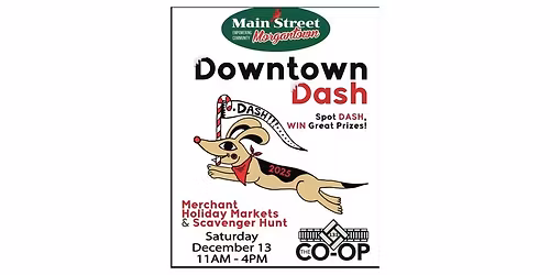 Downtown Dash Holiday Pop -Up at The Co-Op and 123 Pleasant Street!