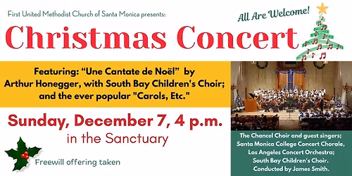 First UMC Christmas Concert