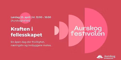 Aurskogfestivalen - Frivillighetsdag, aktiviteter & folkefest\ud83c\udfaa 