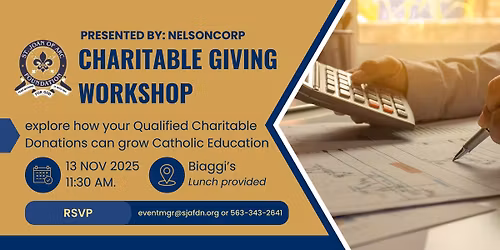 Charitable Giving Workshop