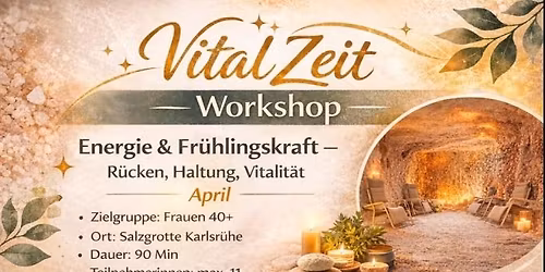VitalZeit-Workshop: \ud83c\udf38 Fr\u00fchlingserwachen f\u00fcr Frauen 40+