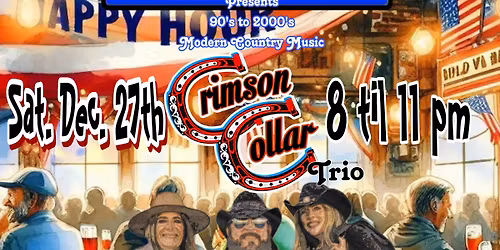 " The Crimson Collar" vocal trio is sangin down at JP's Pub in San Diego