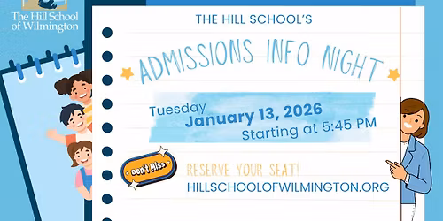2026 Admissions Info Night