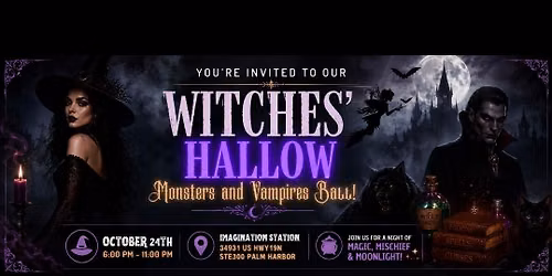 Witches Hollow Monsters and vampires Market ball