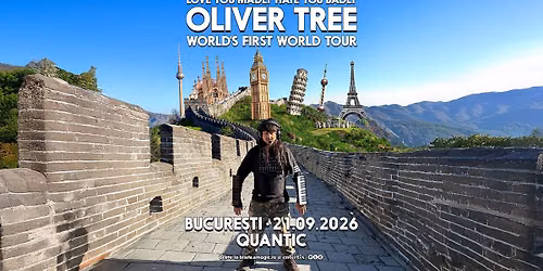 OLIVER TREE \u25cf "LOVE YOU MADLY HATE YOU BADLY" WORLD TOUR \u25cf QUANTIC