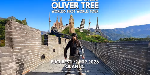OLIVER TREE \u25cf "LOVE YOU MADLY HATE YOU BADLY" WORLD TOUR \u25cf QUANTIC