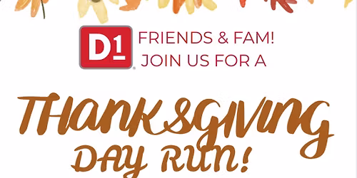 Thanksgiving Day Run\/Walk