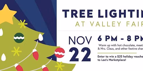 Tree Lighting at Valley Fair