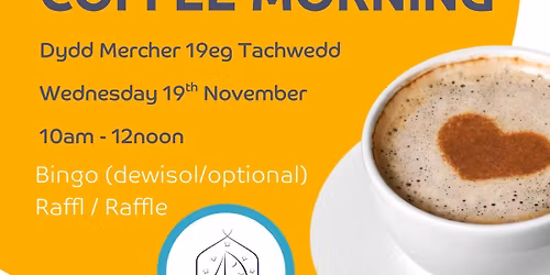 Charity Coffee Morning North West Cancer Research
