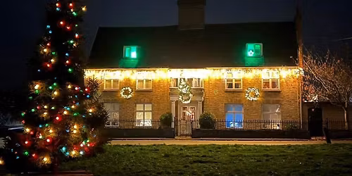 Haughley Christmas lights switch on