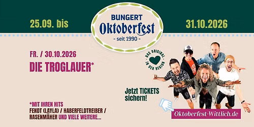 Oktoberfest Wittlich - Die Troglauer