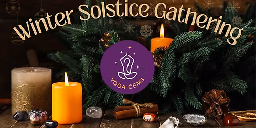Winter Solstice Gathering: CANDLELIGHT YOGA + YULE CRAFT