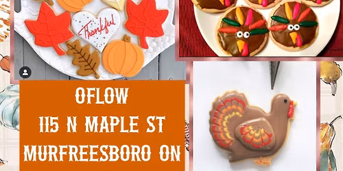 Thanksgiving Cookie Decorating