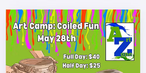 Summer Art Camp Coiled Fun
