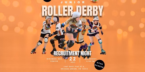 JUNIOR ROLLER DERBY RECRUITMENT NIGHT