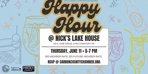 Happy Hour @ Nick's Lake House